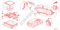 NAVIGATION SYSTEM(RH) for Honda CIVIC 2.2ES 5 Doors 6 speed manual 2011