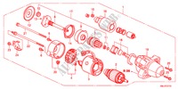 STARTER MOTOR(DIESEL) for Honda CIVIC 2.2BASE 5 Doors 6 speed manual 2011