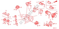 SWITCH(RH) for Honda CIVIC 2.2EX 5 Doors 6 speed manual 2011