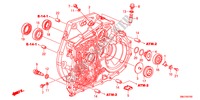 TORQUE CONVERTER CASE for Honda CIVIC 1.8EXE 5 Doors 5 speed automatic 2011