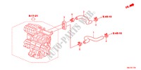 WATER HOSE(DIESEL)(RH) for Honda CIVIC 2.2GT 5 Doors 6 speed manual 2011