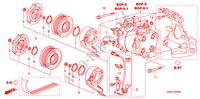AIR CONDITIONER (COMPRESSOR) (1.8L) for Honda CIVIC 1.8 BASE 3 Doors Intelligent Manual Transmission 2008