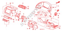 INSTRUMENT PANEL GARNISH (RH)(DRIVER SIDE) for Honda CIVIC 1.8 TYPE S 3 Doors 6 speed manual 2007