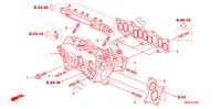 INTAKE MANIFOLD (DIESEL) for Honda CIVIC 2.2 TYPE S     DPF 3 Doors 6 speed manual 2008