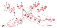 PARKING SENSOR for Honda CIVIC 1.4 TYPE S 3 Doors 6 speed manual 2009