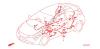 WIRE HARNESS (RH)(2) for Honda CIVIC 1.8 BASE 3 Doors Intelligent Manual Transmission 2008