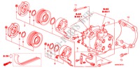 AIR CONDITIONER(COMPRESSO R)(DIESEL) for Honda CIVIC 2.2 TYPE-S    PLUS 3 Doors 6 speed manual 2011