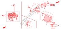 AIR CONDITIONER(EVAPORATO R)(RH) for Honda CIVIC 1.4 BASE 3 Doors Intelligent Manual Transmission 2010