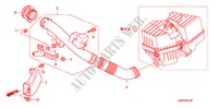 AIR INTAKE TUBE(1.4L) for Honda CIVIC 1.4 TYPE-S 3 Doors 6 speed manual 2011