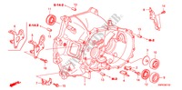 CLUTCH CASE(1.4L) for Honda CIVIC 1.4 BASE 3 Doors Intelligent Manual Transmission 2011