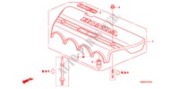 ENGINE COVER(2.0L) for Honda CIVIC 2.0 TYPE-R    PLUS 3 Doors 6 speed manual 2011