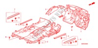 FLOOR MAT for Honda CIVIC 2.2 TYPE-S    PLUS 3 Doors 6 speed manual 2011