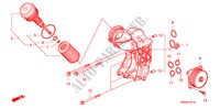 OIL FILTER CASE(DIESEL) for Honda CIVIC 2.2 TYPE-S    PLUS 3 Doors 6 speed manual 2011
