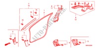 PILLAR GARNISH for Honda CIVIC 2.0 TYPE-R   CHAMP 3 Doors 6 speed manual 2010