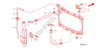 RADIATOR HOSE/RESERVE TAN K(1.4L) for Honda CIVIC 1.4 TYPE-S 3 Doors 6 speed manual 2010