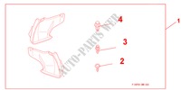 REAR MUDGUARDS for Honda CIVIC 1.8 BASE 3 Doors Intelligent Manual Transmission 2010