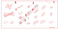 RR CAMERA ATT  LH for Honda CIVIC 1.8 TYPE-S    PLUS 3 Doors Intelligent Manual Transmission 2010