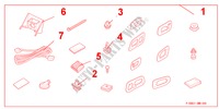 RR CAMERA ATT  RH for Honda CIVIC 1.8 TYPE-S    PLUS 3 Doors 6 speed manual 2010