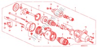 STARTER MOTOR(MITSUBISHI) (DIESEL) for Honda CIVIC 2.2 TYPE-S    PLUS 3 Doors 6 speed manual 2010