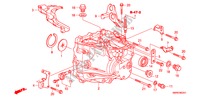 TRANSMISSION CASE(2.0L) for Honda CIVIC 2.0 TYPE-R    PLUS 3 Doors 6 speed manual 2011