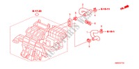 WATER HOSE(LH)(2.0L) for Honda CIVIC 2.0 TYPE-R    PLUS 3 Doors 6 speed manual 2011