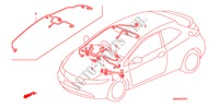 WIRE HARNESS(RH)(4) for Honda CIVIC 1.8 TYPE-S    PLUS 3 Doors Intelligent Manual Transmission 2010