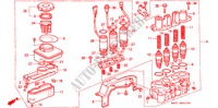 A.L.B. MODULATOR ( '91) for Honda CONCERTO 1.6I-16 SE 4 Doors 4 speed automatic 1991