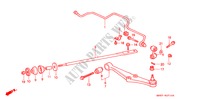 FRONT STABILIZER/ FRONT LOWER ARM for Honda CONCERTO 1.6I-16 4 Doors 5 speed manual 1990