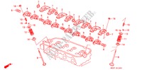 VALVE/ROCKER ARM (SOHC) for Honda CONCERTO LX 4 Doors 5 speed manual 1990