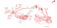 INSTALL PIPE/TUBING for Honda ACCORD 2.2I VTEC 4 Doors 5 speed manual 1996