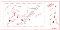 FRONT SKIRT for Honda CIVIC 1.6 LS 4 Doors 5 speed manual 2006