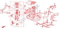 FUEL TANK for Honda CIVIC 1.8 ES 4 Doors 6 speed manual 2006