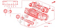 AUTO AIR CONDITIONER CONTROL (LH) for Honda CIVIC 1.8 ES 4 Doors 6 speed manual 2008