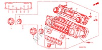 AUTO AIR CONDITIONER CONTROL (RH) for Honda CIVIC 1.8 VXI 4 Doors 5 speed manual 2008