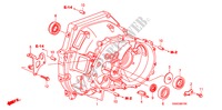 CLUTCH CASE for Honda CIVIC 1.8 ES 4 Doors 6 speed manual 2009