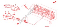 FUEL INJECTOR for Honda CIVIC 1.8 ES 4 Doors 6 speed manual 2009