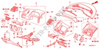 INSTRUMENT PANEL GARNISH (DRIVER SIDE) (LH) for Honda CIVIC 1.8 LS 4 Doors 6 speed manual 2008
