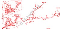 PARKING BRAKE (RH) for Honda CIVIC 1.6 S 4 Doors 5 speed manual 2009