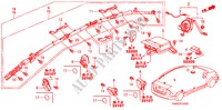 SRS UNIT (LH) for Honda CIVIC 1.8 ES 4 Doors 6 speed manual 2009