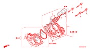 THROTTLE BODY for Honda CIVIC 1.8 ES 4 Doors 6 speed manual 2008