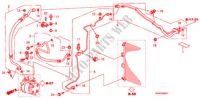 AIR CONDITIONER(HOSES/PIP ES)(RH) for Honda CIVIC 1.6 SE 4 Doors 5 speed manual 2010