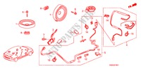 ANTENNA/SPEAKER(RH) for Honda CIVIC 1.8 EXI 4 Doors 5 speed manual 2010
