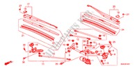 FRONT WINDSHIELD WIPER(RH ) for Honda CIVIC 1.8 VXI 4 Doors 5 speed manual 2010