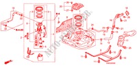 FUEL TANK for Honda CIVIC VTI 4 Doors 5 speed manual 2010