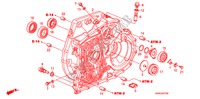 TORQUE CONVERTER CASE for Honda CIVIC 1.8 LSSP 4 Doors 5 speed automatic 2010