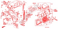 CONTROL UNIT(ENGINE ROOM) (1) for Honda CIVIC HYBRID MX 4 Doors full automatic 2011