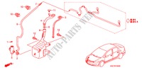 WINDSHIELD WASHER(1) for Honda CIVIC HYBRID MX 4 Doors full automatic 2011