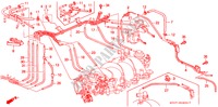 INSTALL PIPE/TUBING (LH) for Honda LEGEND LEGEND 4 Doors 5 speed manual 1991