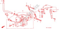 ABS PUMP (LH) for Honda LEGEND COUPE LEGEND 2 Doors 5 speed manual 1991