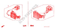 AIR CONDITIONER (KIT) for Honda CIVIC CRX ESI 2 Doors 5 speed manual 1997